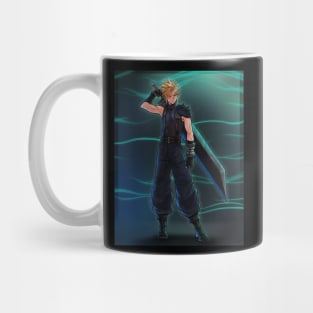 Cloud Strife Victory Pose Mug